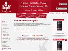 Tablet Screenshot of boutiquedopff.fr